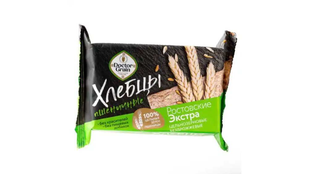 Doctor Grain ხორბლის ხრაშუნა პური crispy wheat (65 g)
