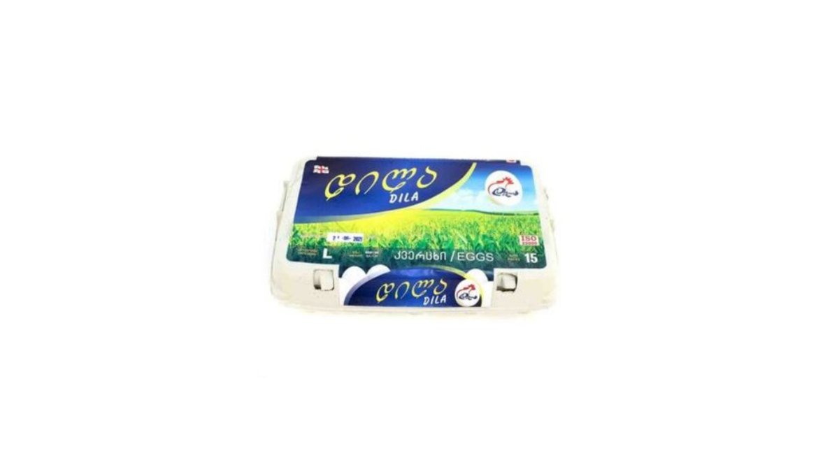 Dila კვერცხები (15 pcs)
