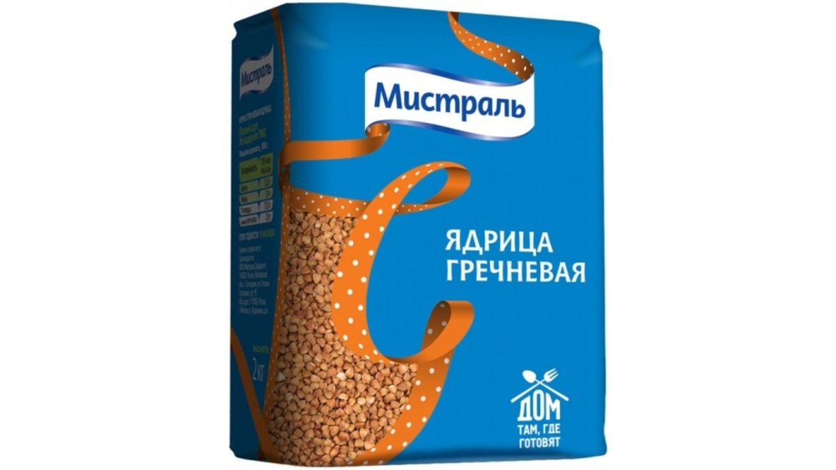 მისტრალი buckwheat (2000 g)