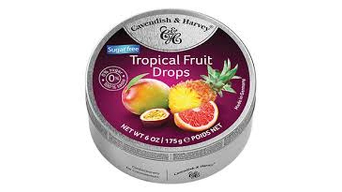 C&H კანფეტი sugarless tropical fruit (175 gr)