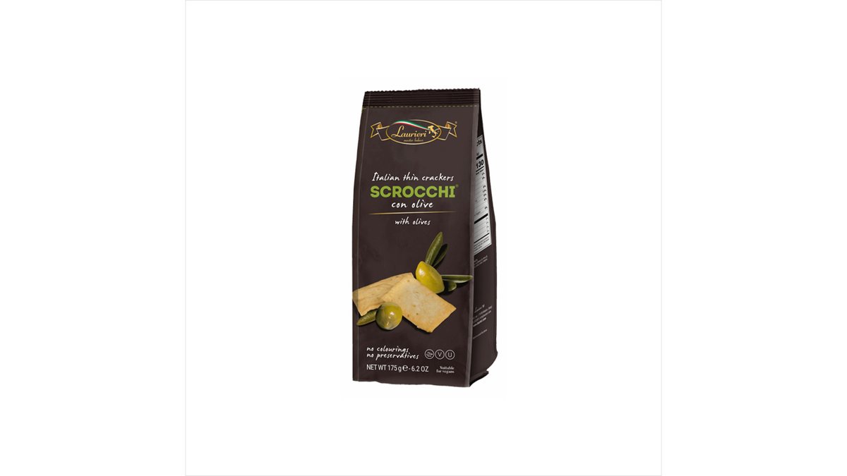 სკროკი კრეკერები with olives (175 გრ)