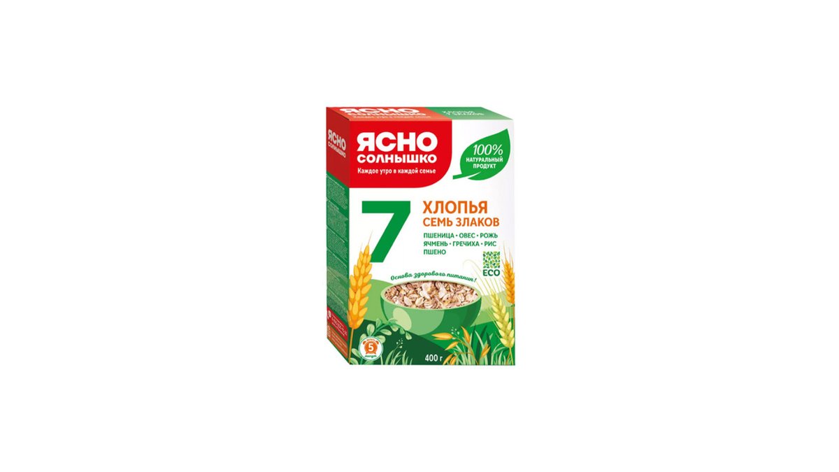 Yasno Solnyshko Breakfast Cereal 7 злаков (400 g)