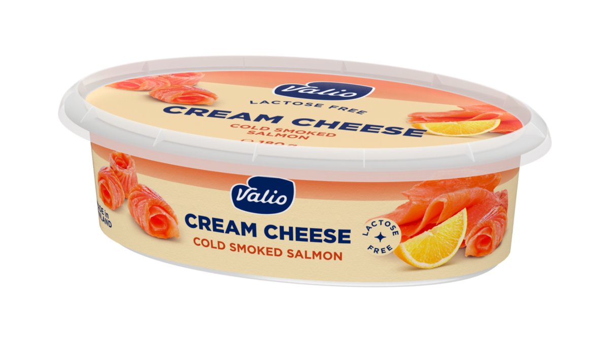 Valio сыр smoked salmon, lactose-free (180 g)