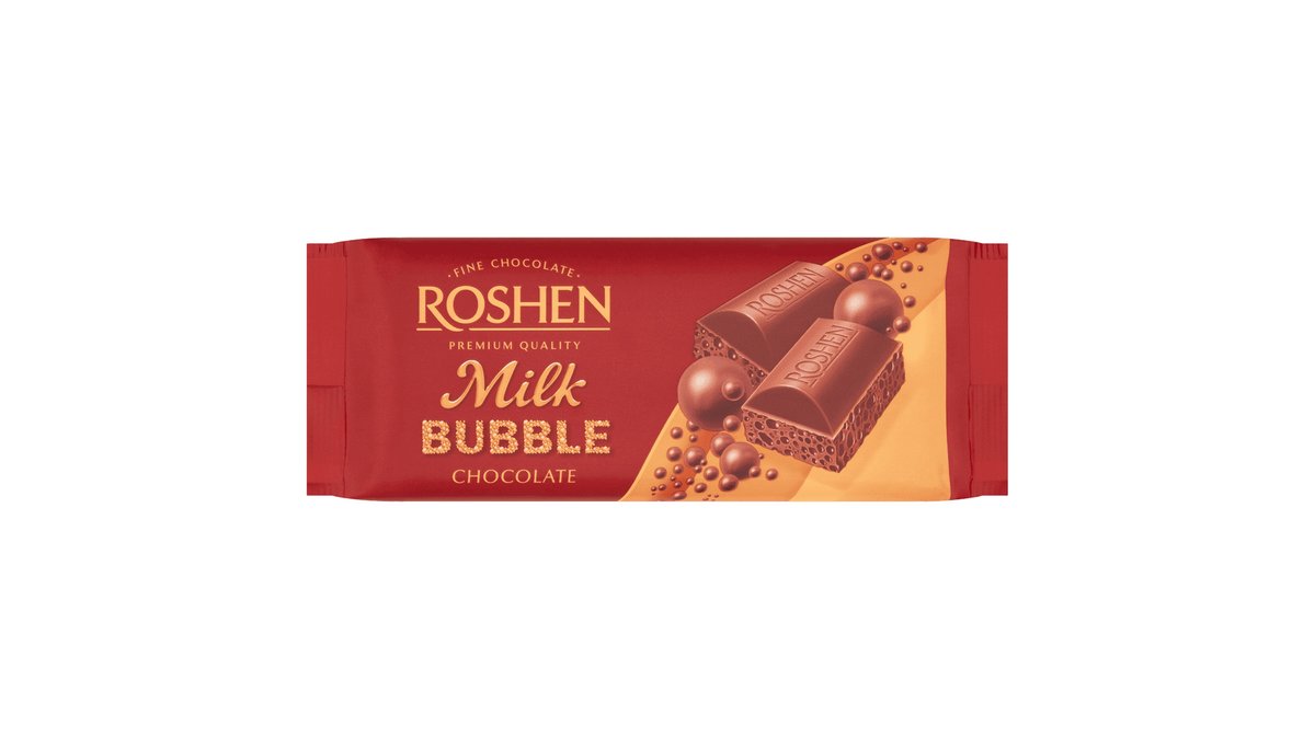 Roshen Chocolate porous milk (80 g)
