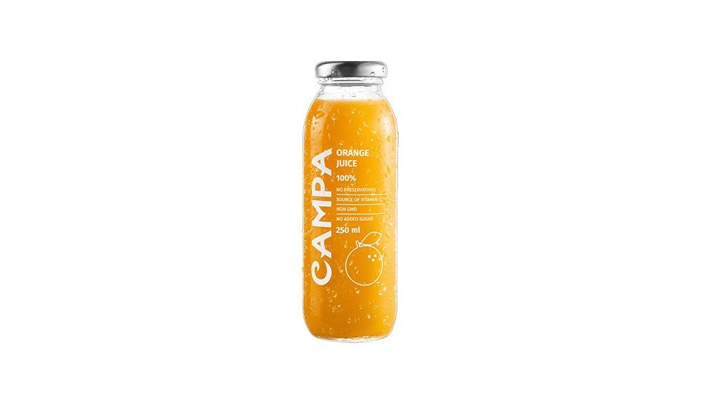 Kampa juice orange 100% (250 ml)