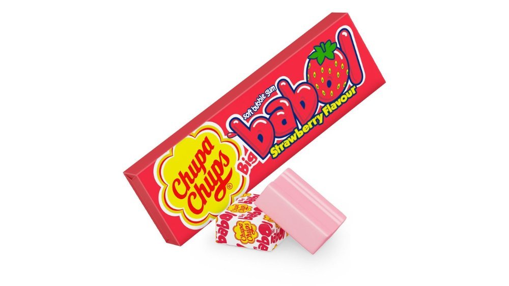 Big Baboli жевательная резинка strawberry (21 g)