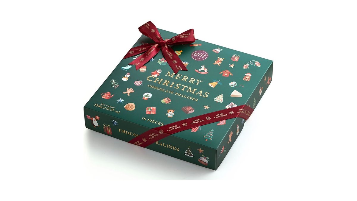 Elit შოკოლადი MERRY CHRISTMAS (158 g)