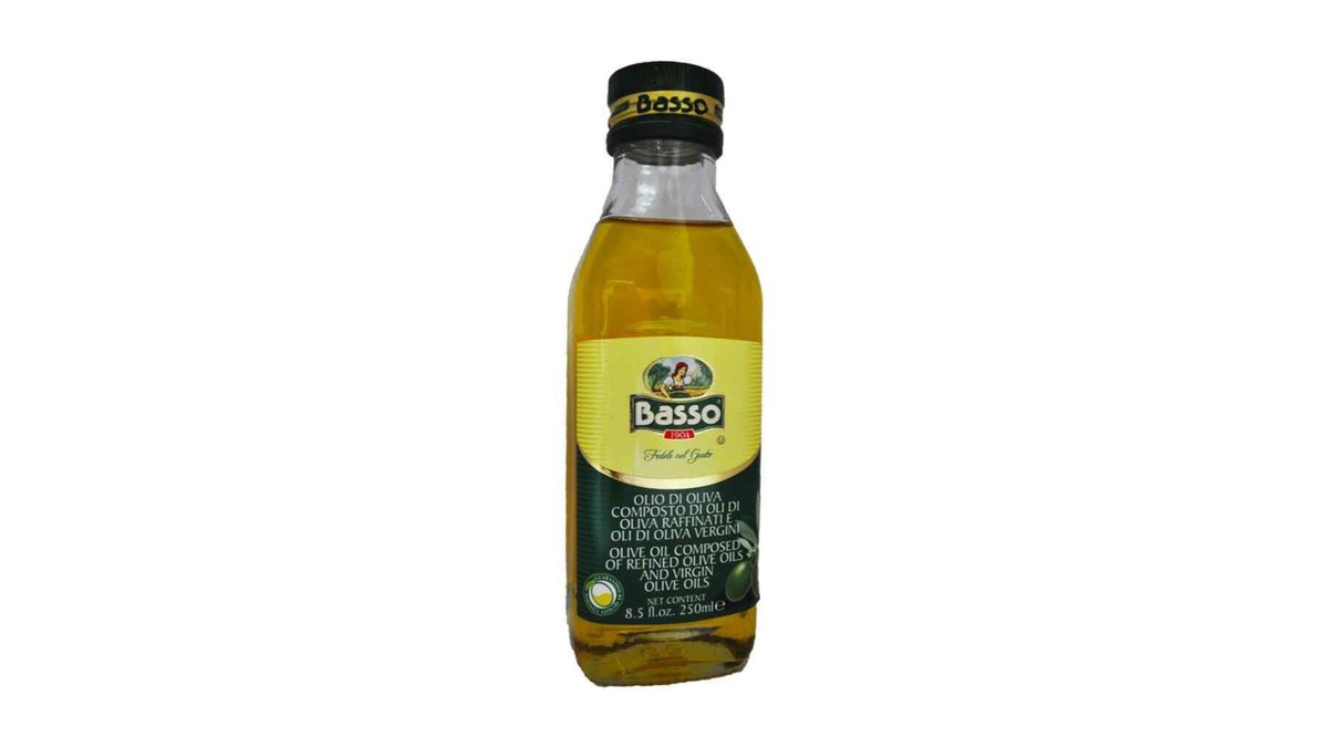 Basso olive oil refined cold pressed (250 ml)