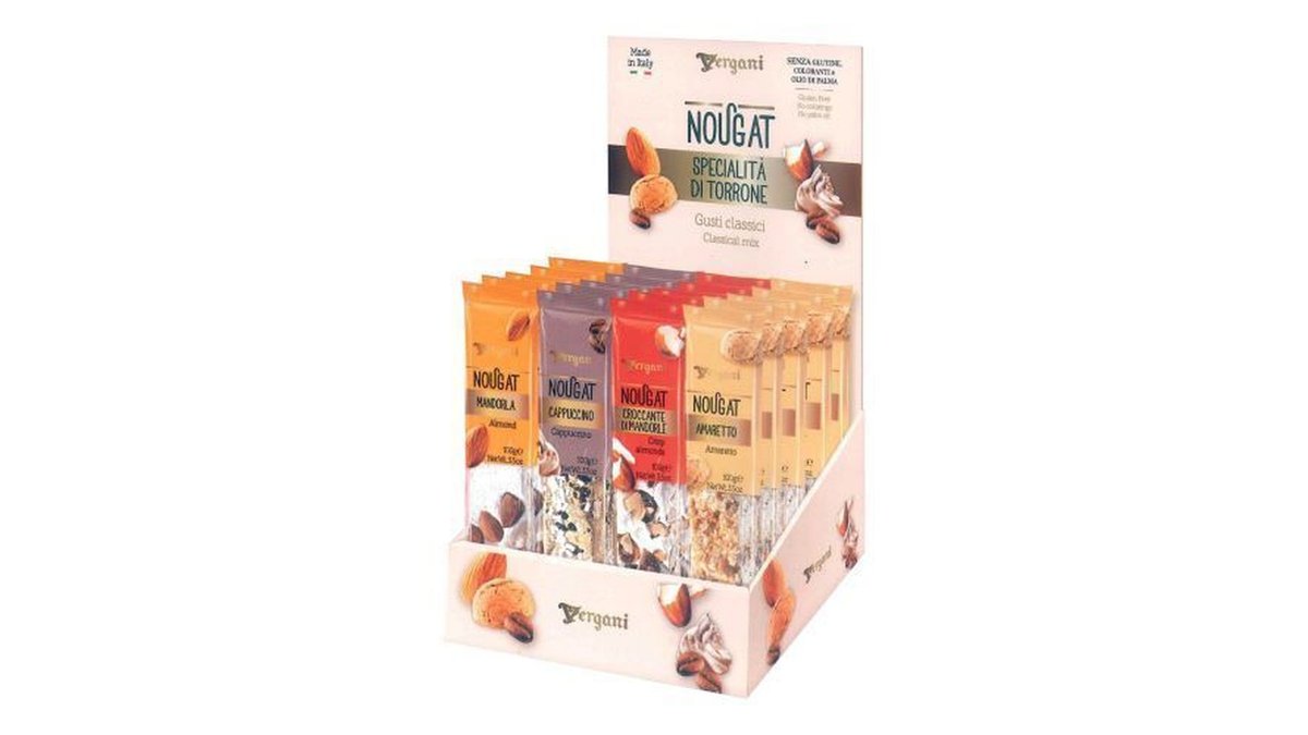 Vergani კანფეტი Croccante soft with almond flakes (100 g)