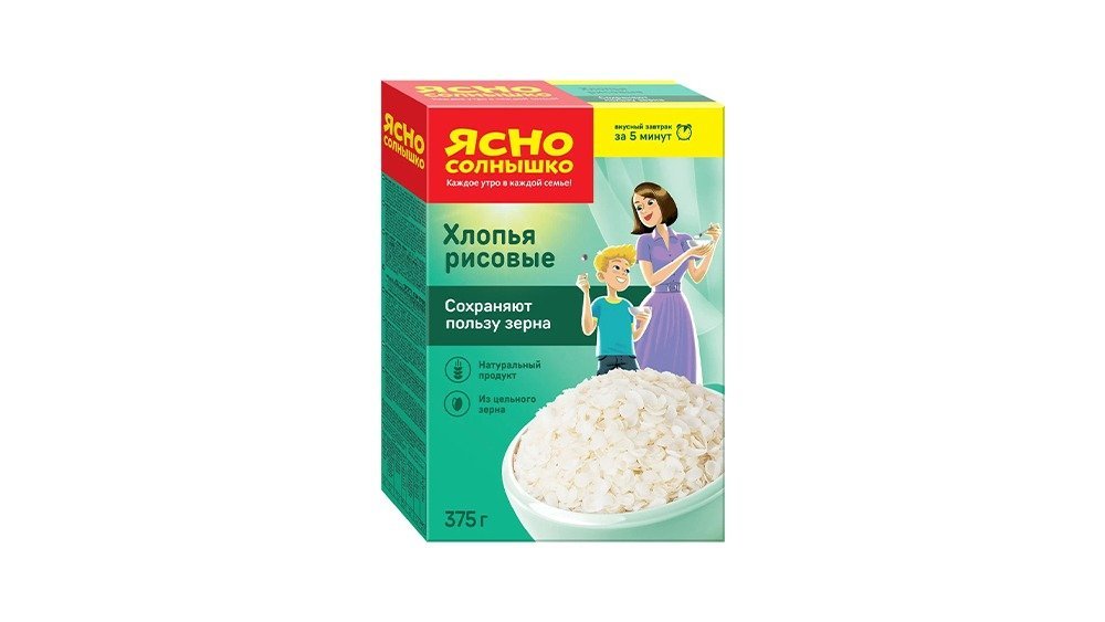 Yasno Solnyshko rice (375 g)