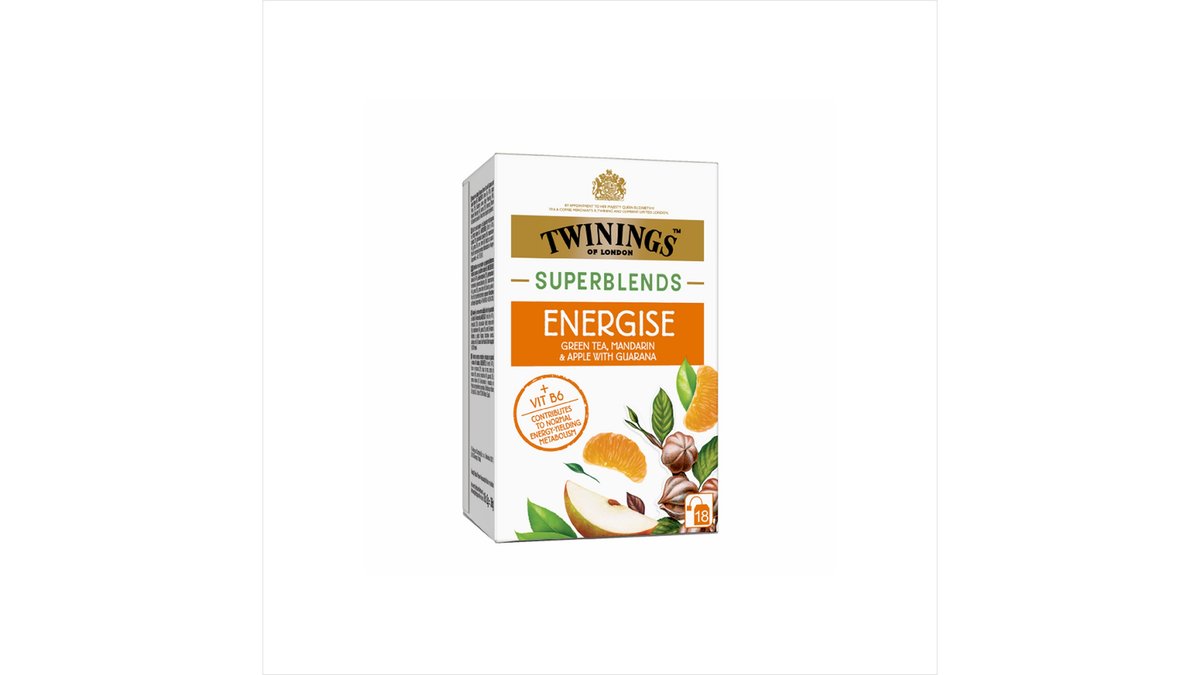 სუპერბლენდი Tea Mandarin, Apple, Green Tea and Guarana (18 ც)