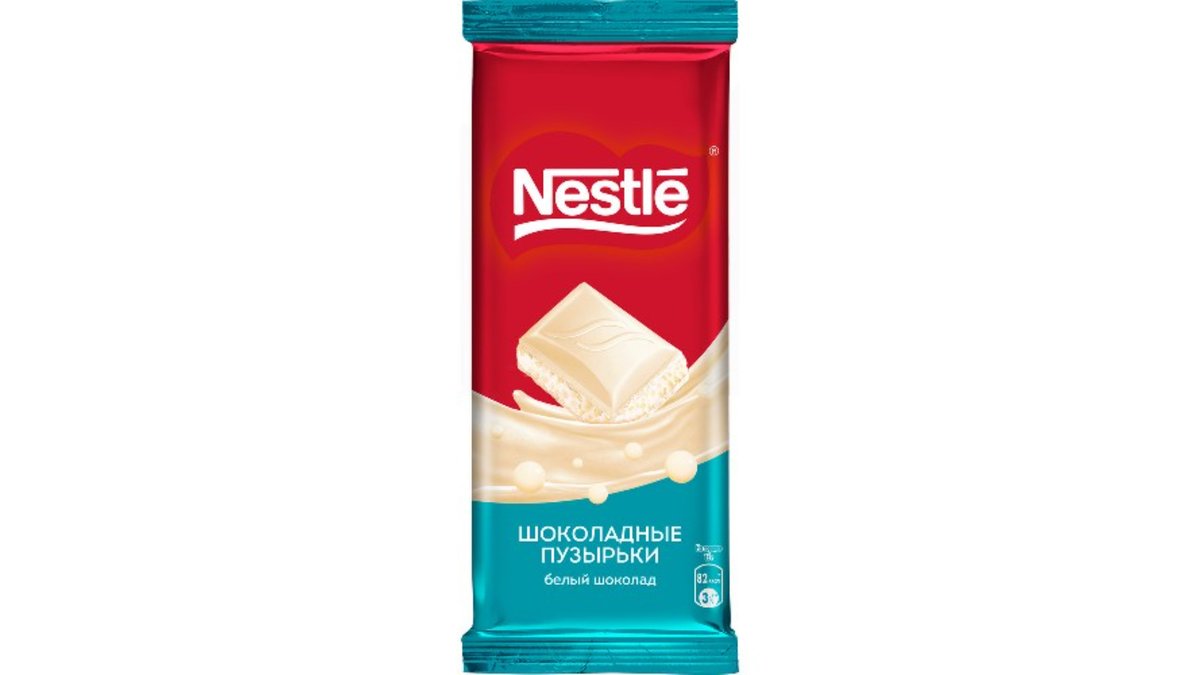ნესტლე Шоколад White Chocolate (75 g)