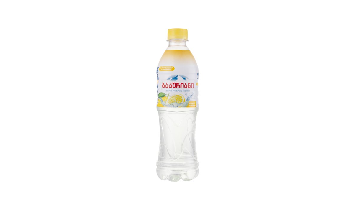 Bakuriani Негазированная вода with lemon taste