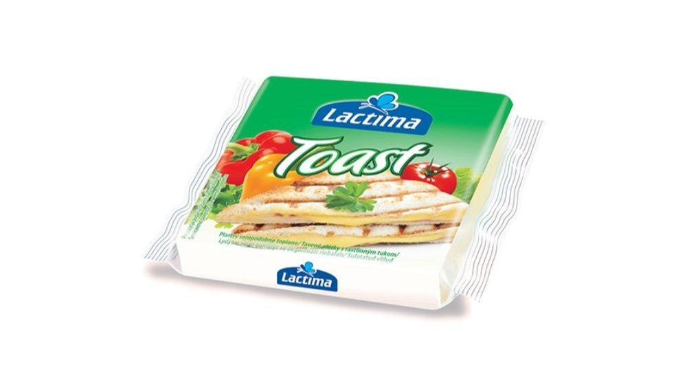 Lactima Плавленый сыр Processed Cheese Slices Toast (100 გრ)