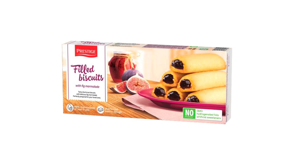 პრესტიჟი Cookie with fig jam (134 g)