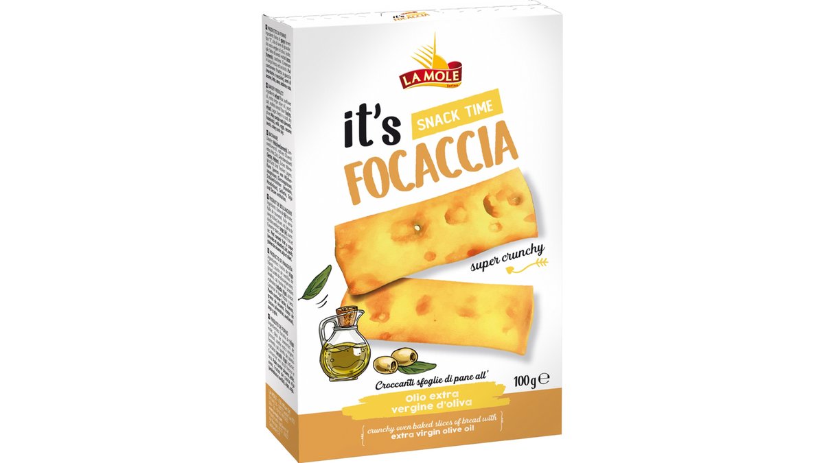 La Mole Песочное печенье Focaccia (100 g)
