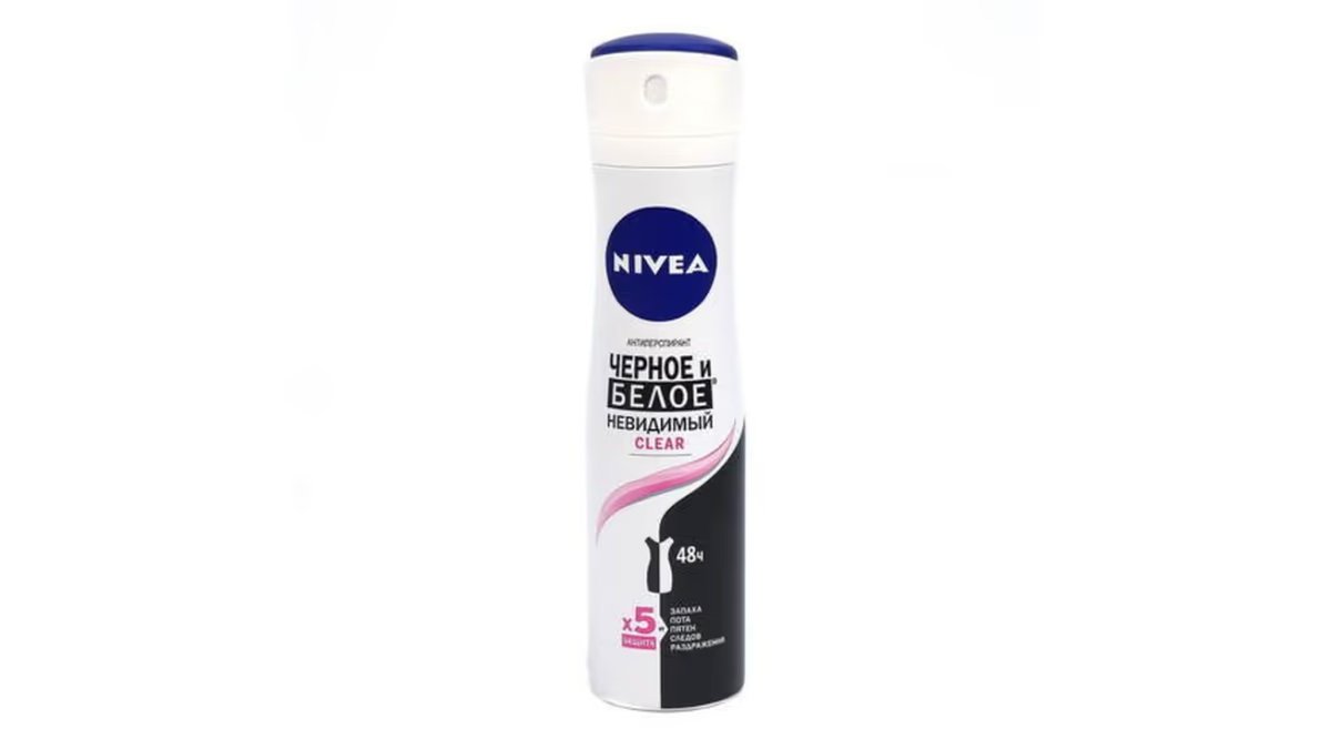 Nivea ანტიპერსპირანტი Invisible Black&White Woman (150 ml)