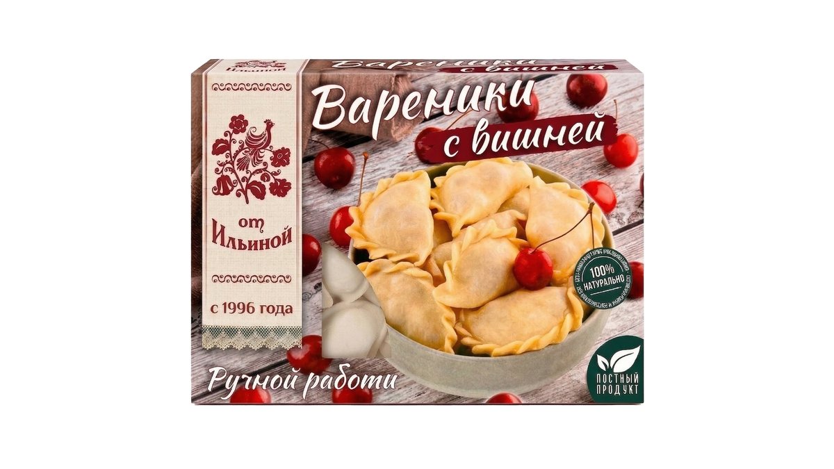Ilinoy Пельмени with cherry (450 g)