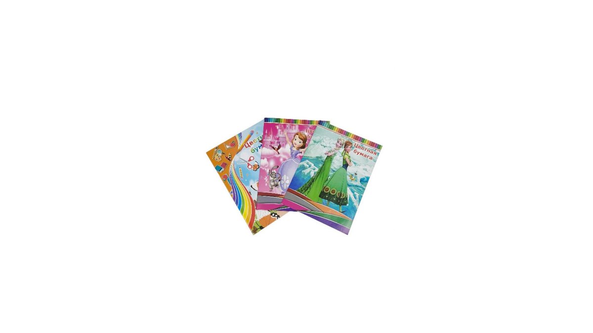 ფერადი ქაღალდი A4 (10 sheets)