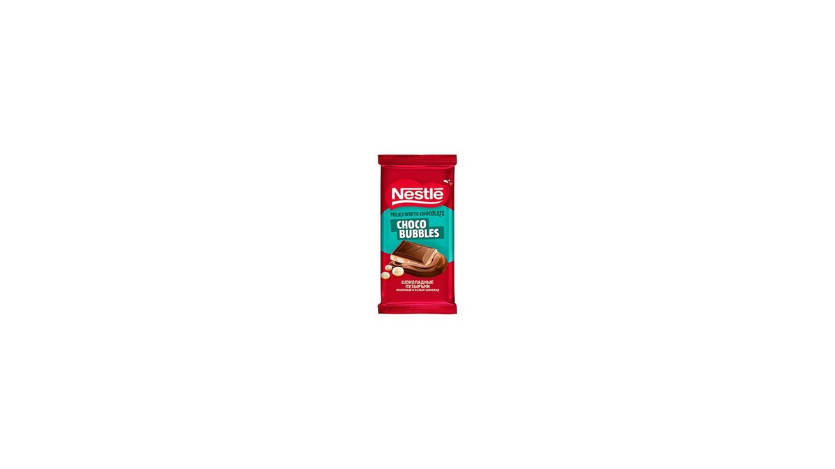 ნესტლე Шоколад რძიანი და თეთრი (75 g)