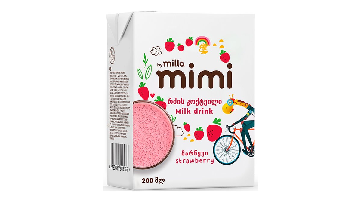 Mila Йогурт Strawberry (200 g)