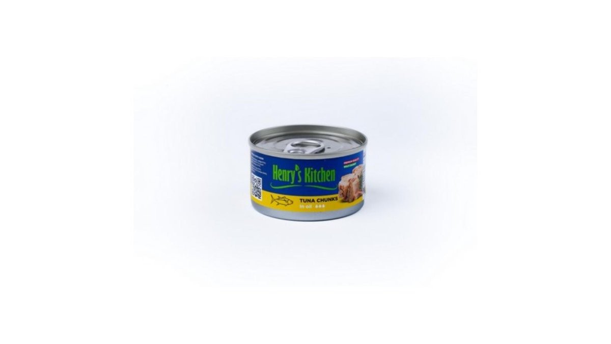 Henrys Kitchen Canned Fish Tuna fillet in water (140 g)