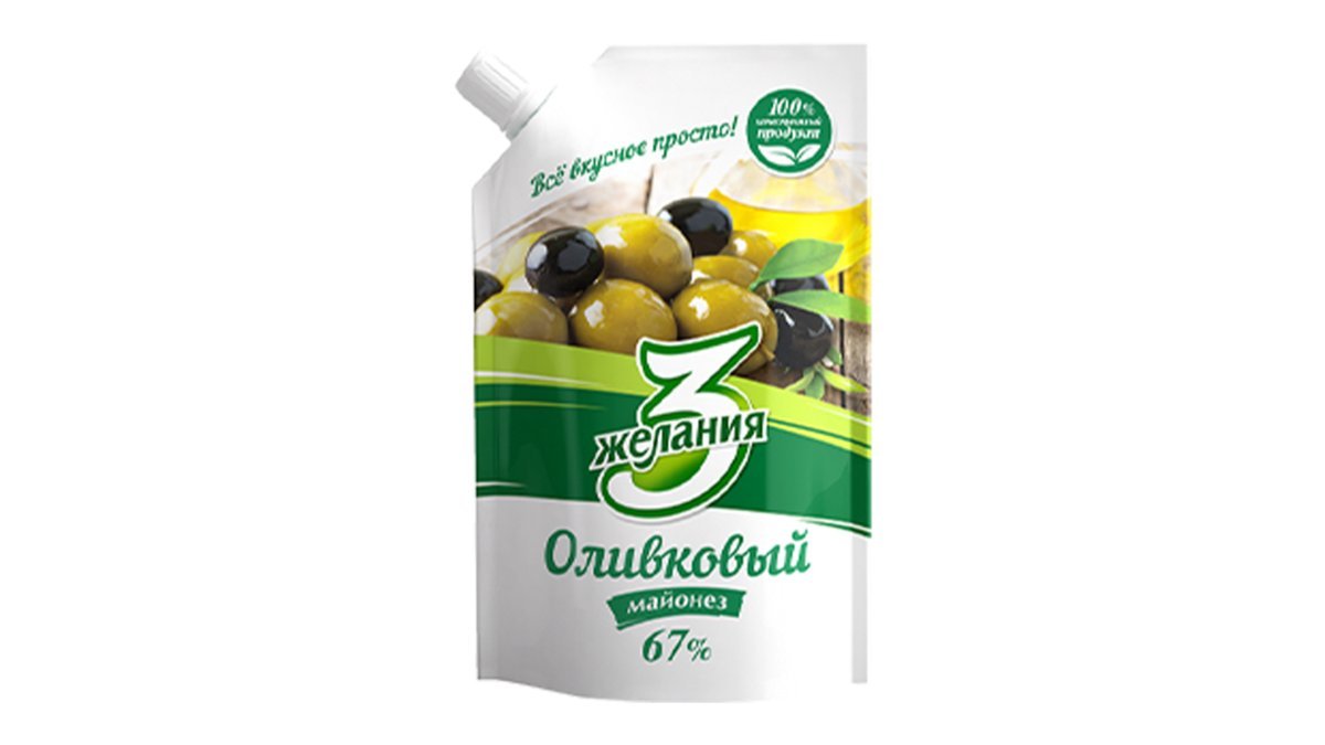 gelania майонез 67% of olives (190 gr)