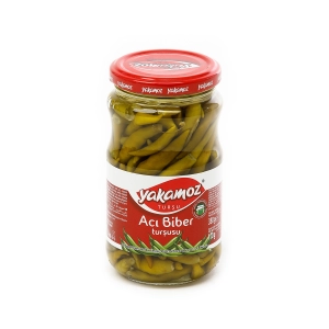 Yakamoz Canned Peppers Hot (370 ml)