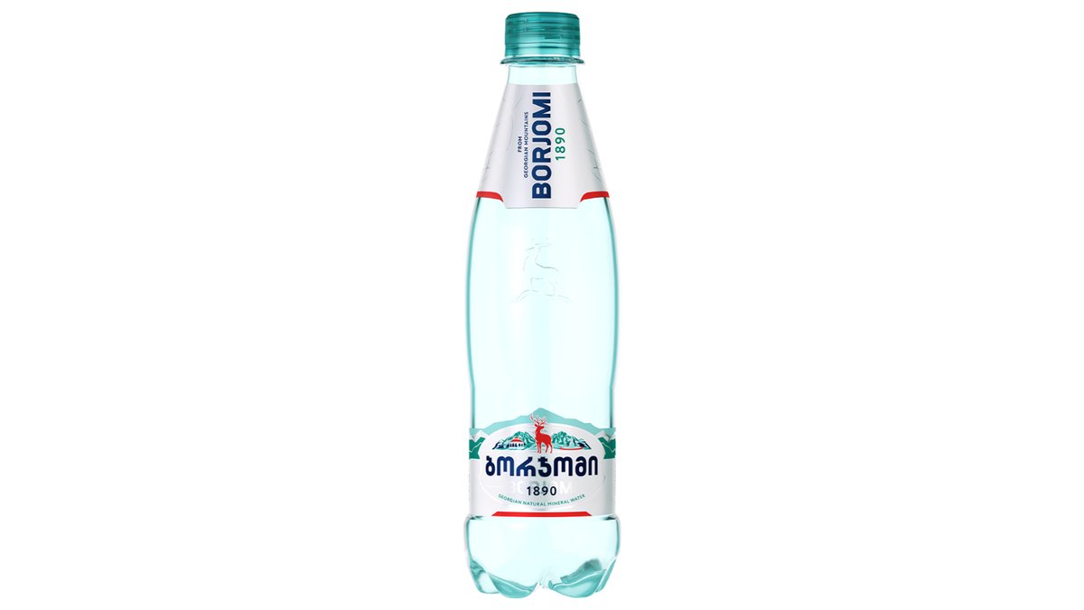 Borjomi Газированная вода mineral water (0.5 l)