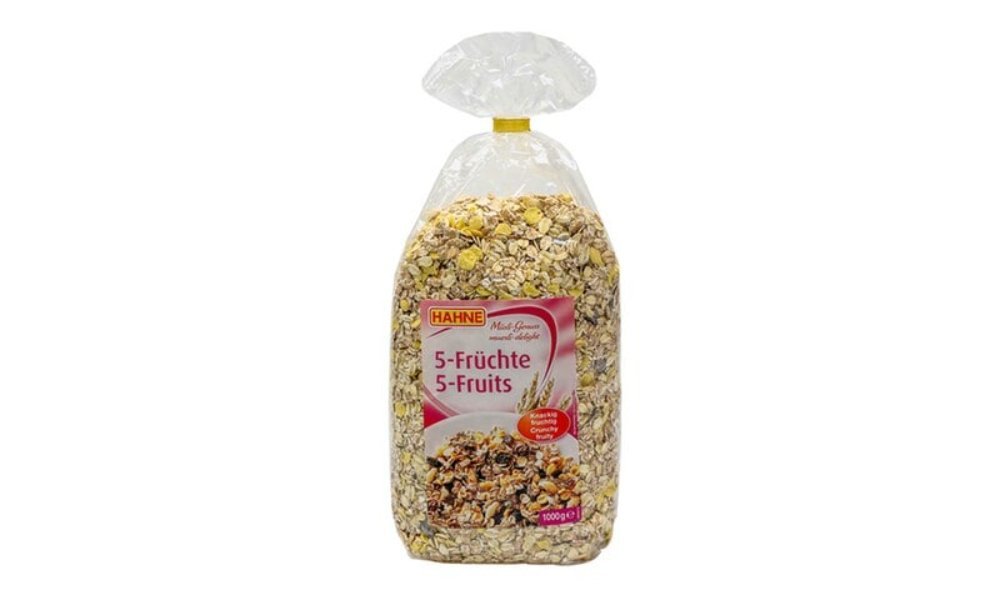Hane Breakfast Cereal Mix 5 fruits (1 kg)