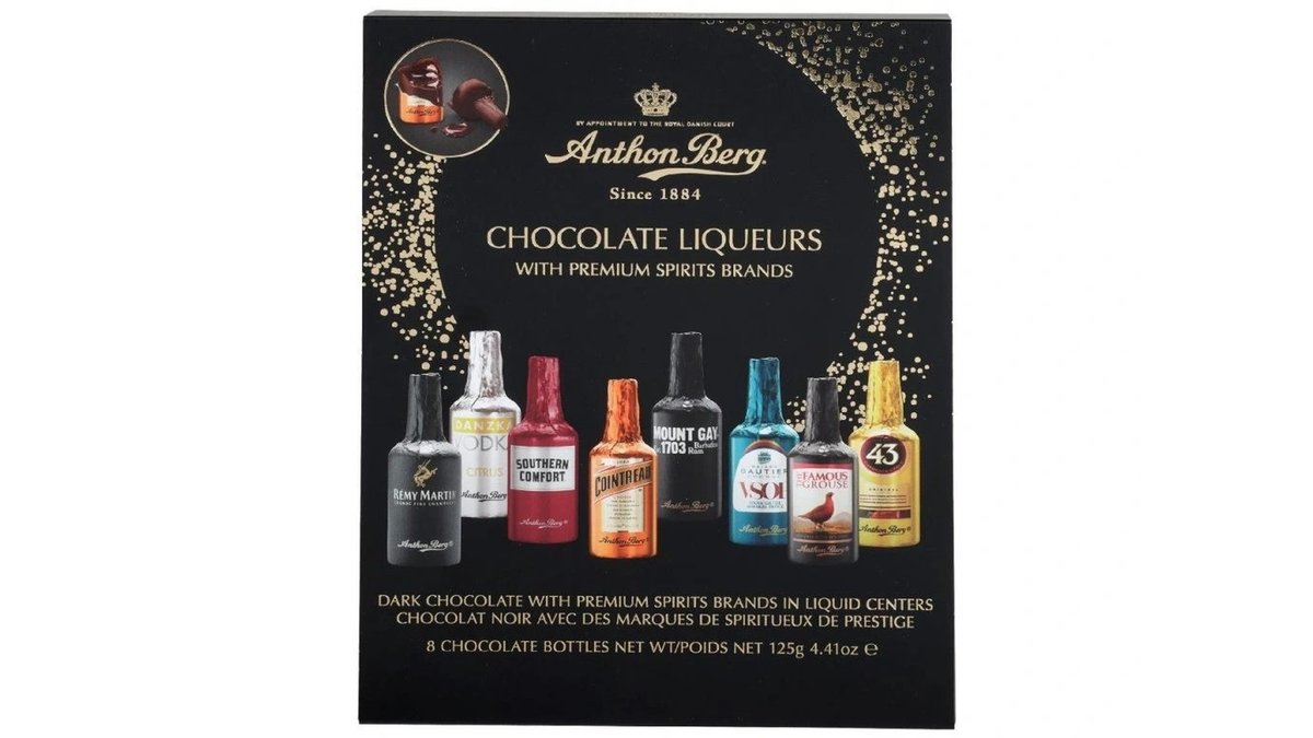 Anthon Berg конфета with alcohol filling (125 g)