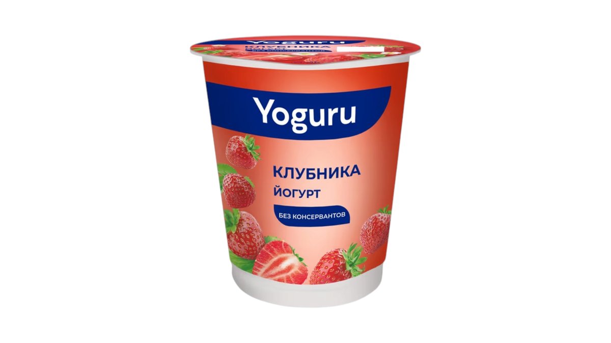 Yoguru იოგურტი strawberry