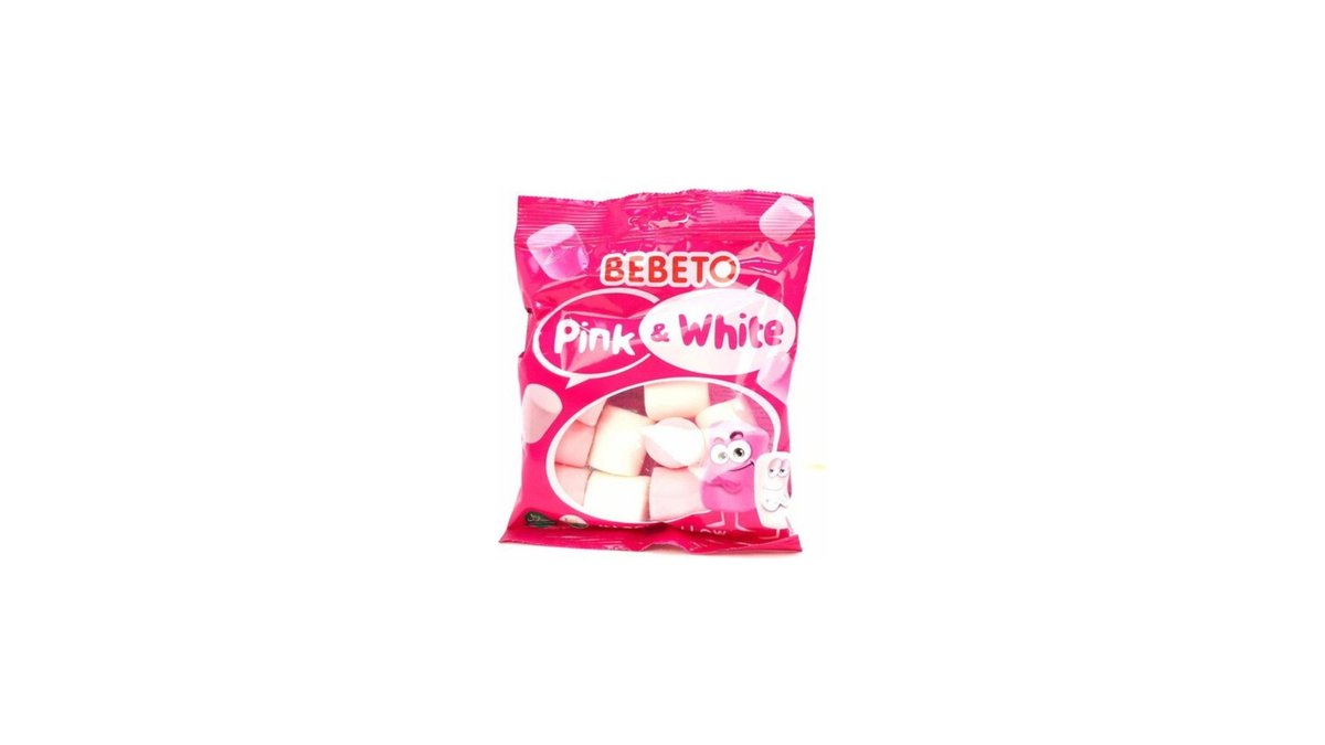 ბებეტო конфета Pink and White (60 pcs)