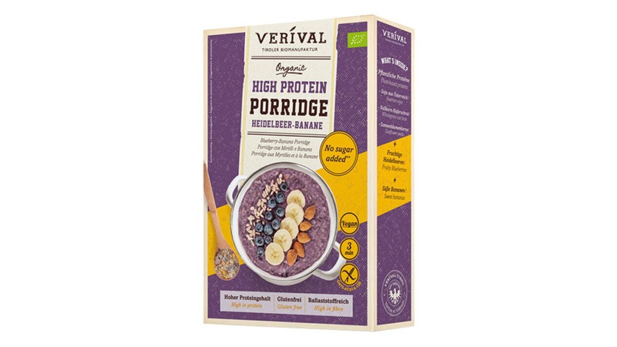 VERIVAL კერალი Blueberries and Banana (350 g)