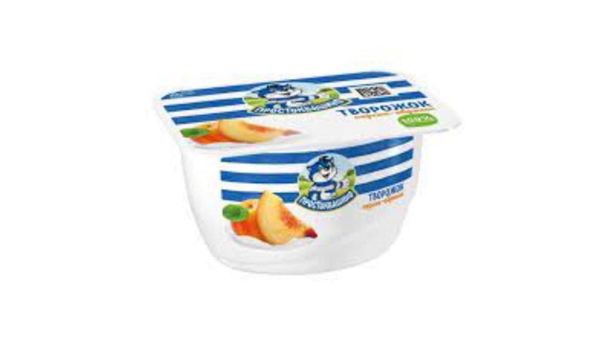 Простоквашино Йогурт персиковый (130 g)