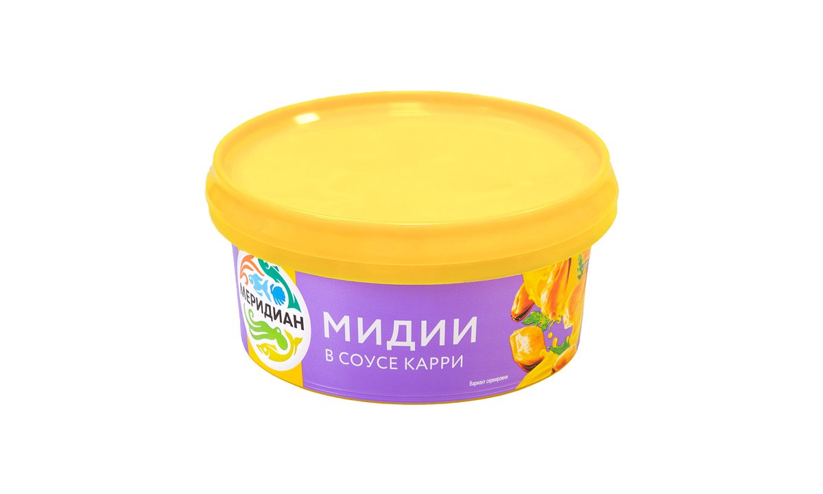 მერიდიანი Рыбная икра curry sauce (180 g)