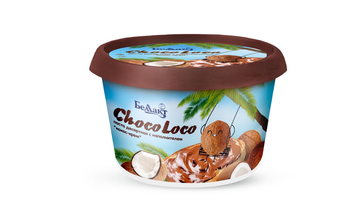 ChocoLoco Молочный десерт coconut cream (250 g)