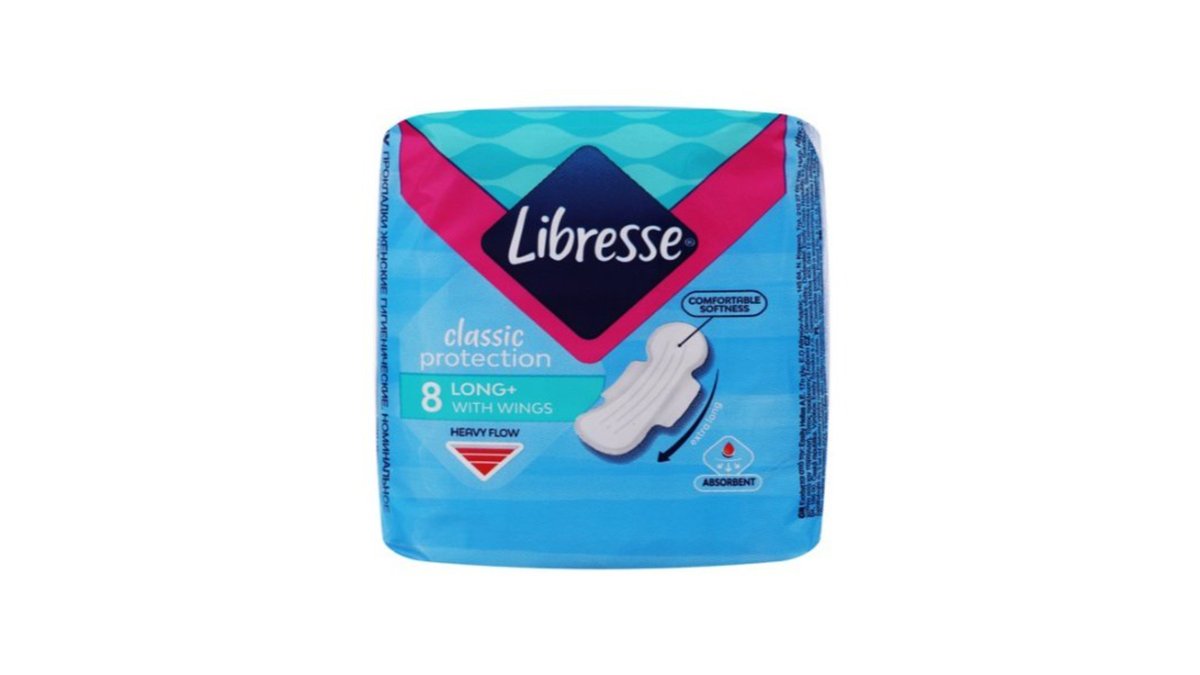 Libresse Гигиеническая прокладка Classic Protection Long (8 pcs)