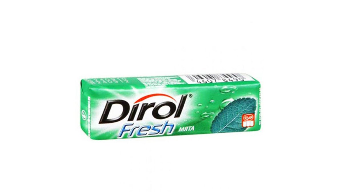 Dirol жевательная резинка mint flavor (13.6 g)