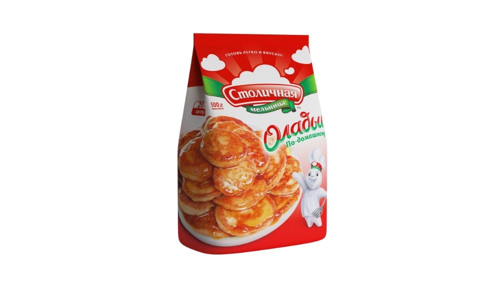 სტოლიჩნაია მელნიცა Flour ოლადები სახლურად (500 გ)