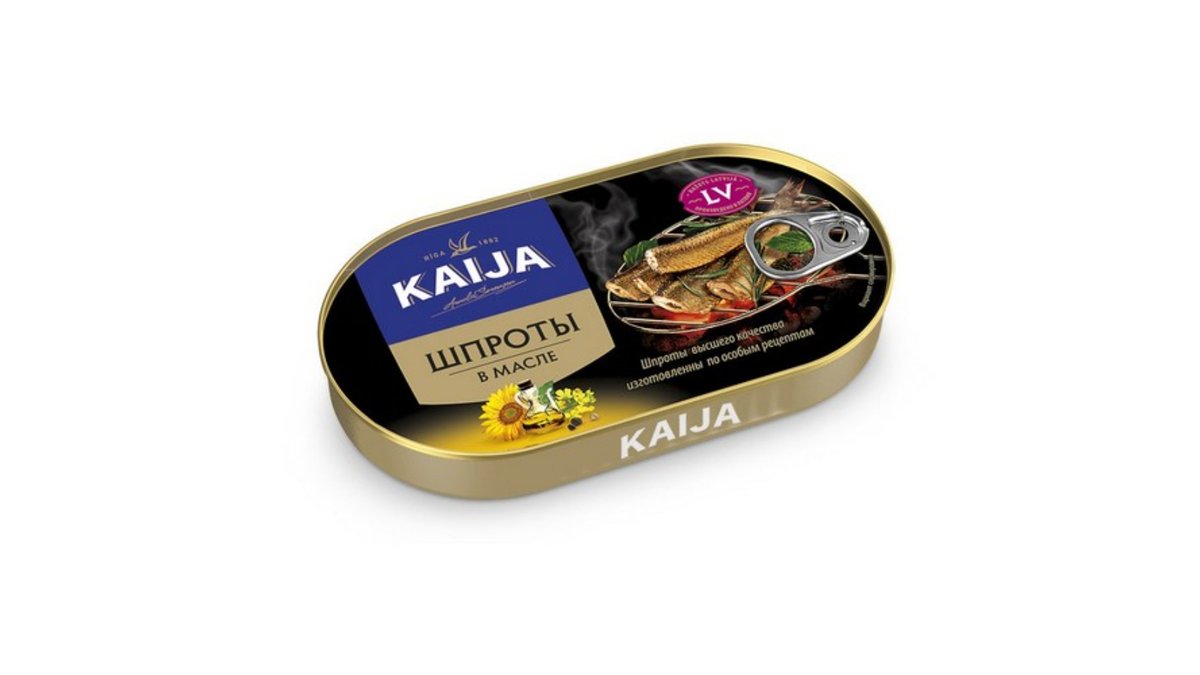 Kaija рыба sprat in oil (190 g)
