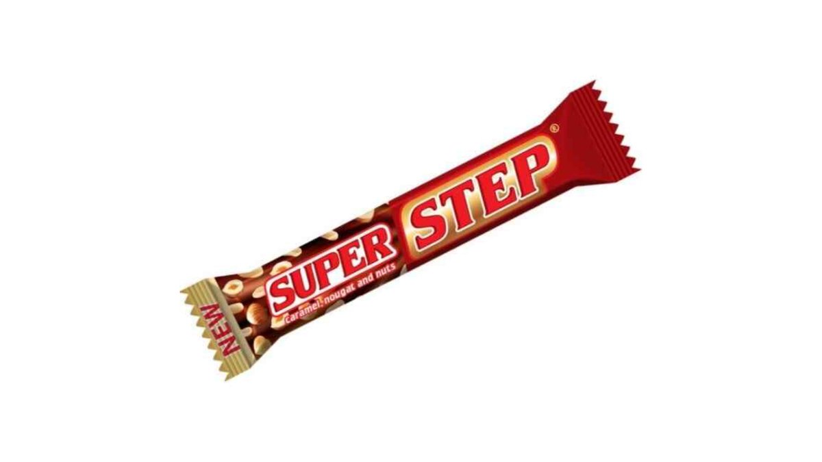 Super Step Нуга Nougat with Peanuts and Caramel (65 g)