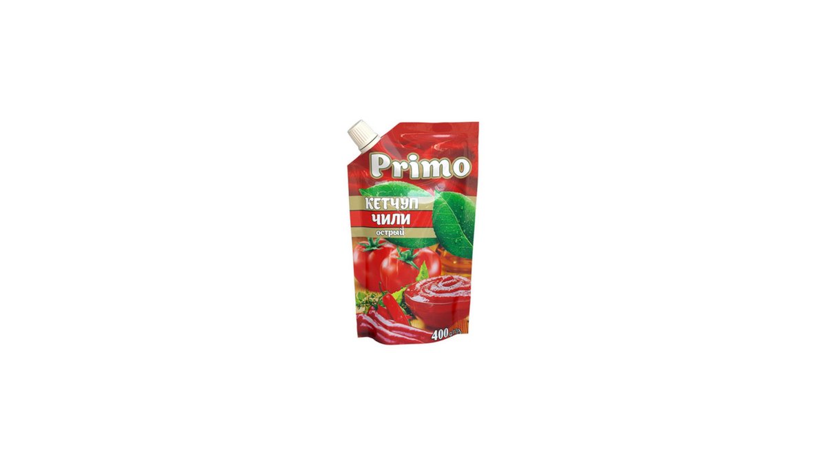 Primo ketchup with Chili (400 ml)