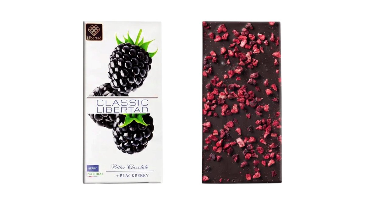 Libertad Chocolate bitter blackberry (80 g)