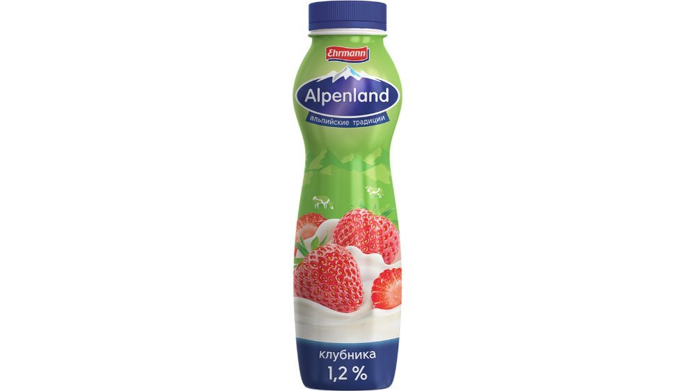 ალპენლანდი Йогурт strawberry (290 g)