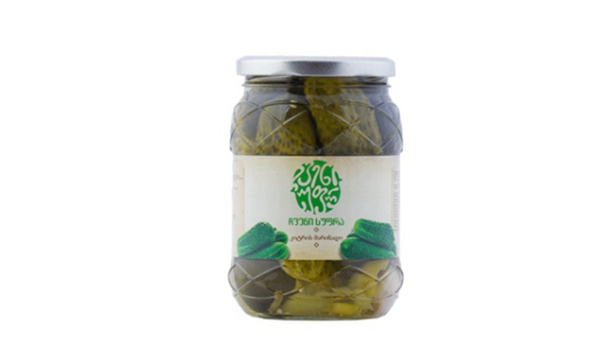 our table Консервированные Огурцы (700 gr)