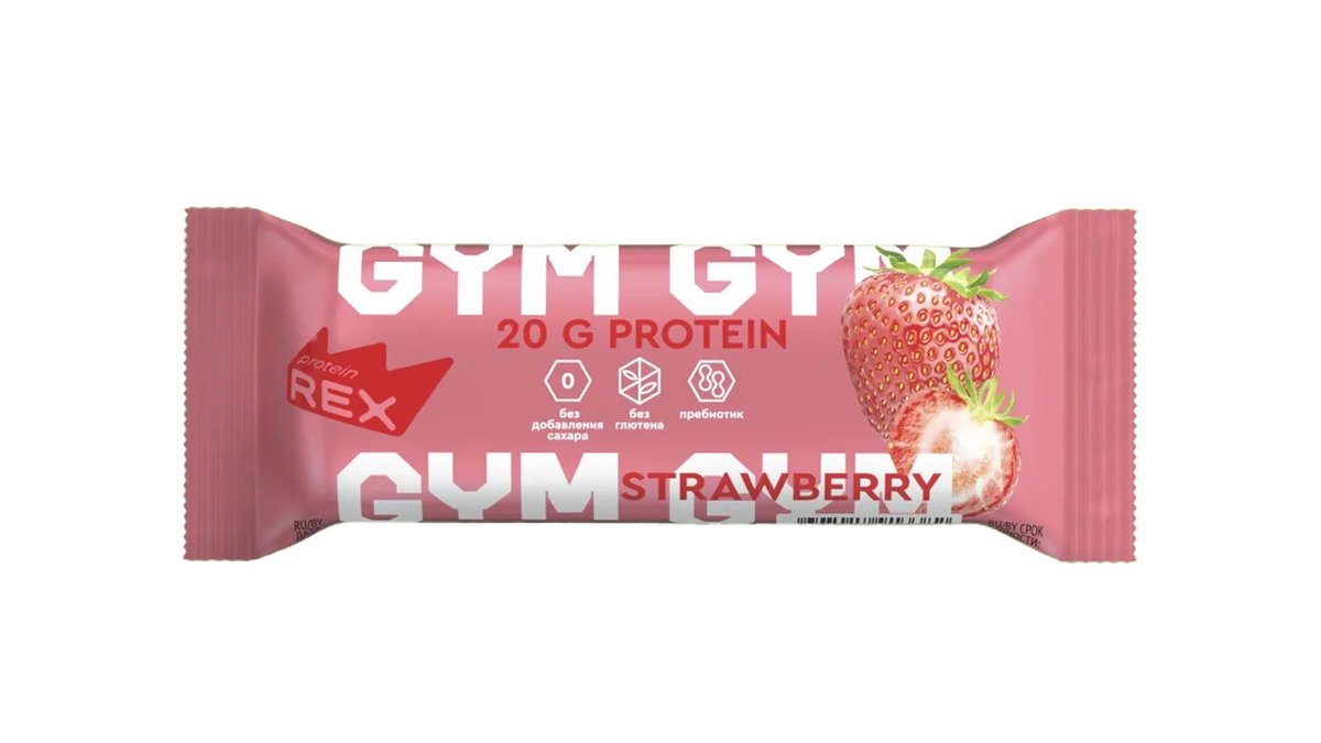 Mr. Protein Протеиновый батончик Strawberry Dessert (60 g)