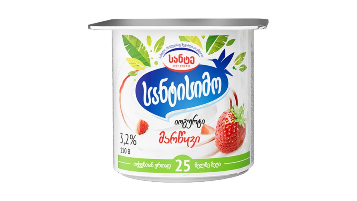 Santissimo Yogurt with Milk 3.2% (110 g)