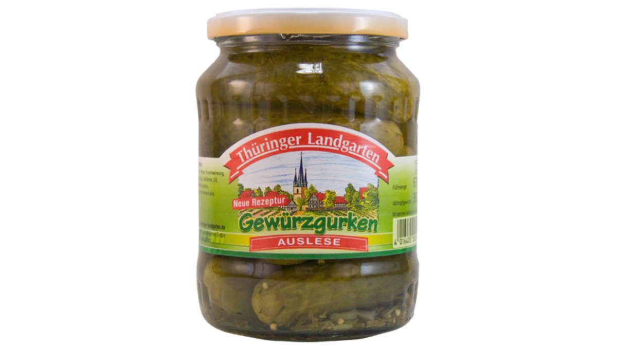 Thüringer Landgarten Canned Cucumbers (670 g)