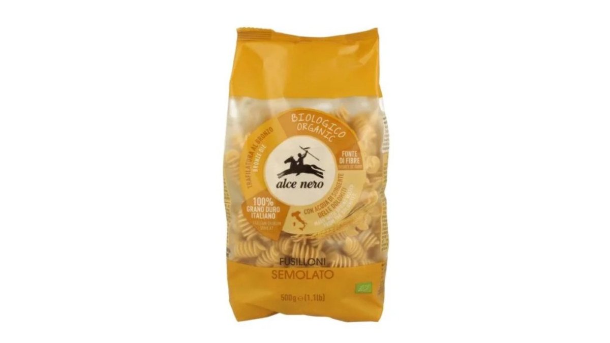 Alce Nero паста Fusiloni granulated (500 g)